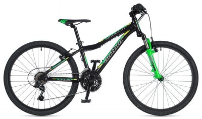 велосипед AUTHOR A-MATRIX 24  (20) черный/зеленый/желтый