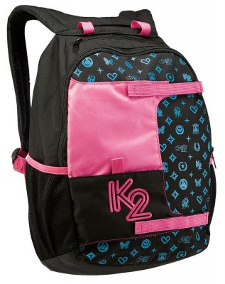 рюкзак K2 Varsity Girls 3132005  для роликов  черн/син/роз.