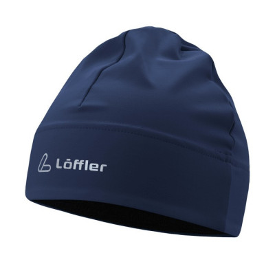 шапка LOFFLER MONO L25057-495  т-син.