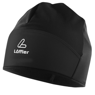 шапка LOFFLER WS FLAPS L27497-990  черн. с наушн.