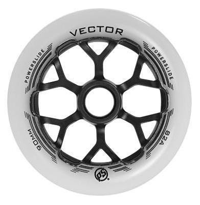 колесо  90мм/82A POWERSLIDE VECTOR 905197 4шт  для 688 подш.  для р/коньков