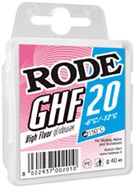 парафин HF RODE GHF20  высокофтор.  синий  -6°/-12°С  40г