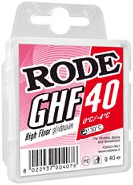 парафин HF RODE GHF40  высокофтор.  красный  0°/-4°С  40г