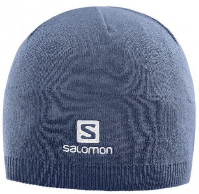 шапка SALOMON BEANIE 395070  сер.