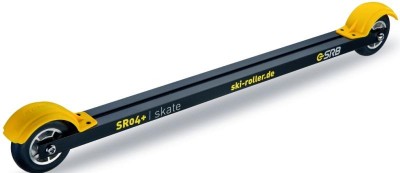 роллеры SRB Skate-Z Alu 80 SR04+ -MED  ал.рама 600mm средн.резин.колеса 80x30mm
