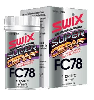 порошок SWIX FC78 Super Cera F +10°/-10°С  30г