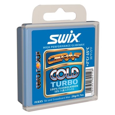 ускоритель SWIX FC6XS Cera F Cold Turbo +2/-15°С 20г