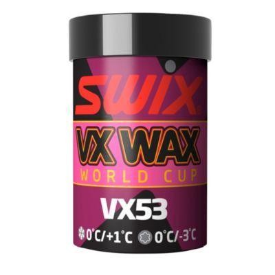 мазь SWIX VX53 WC розов. фтор  нов.сн.+1°/0°С  стар.сн. 0°/-3°С 45г