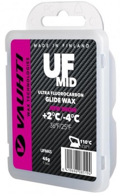 парафин HF VAUHTI UF MID ультравысокофтор. розов. +2/-4°С  45г
