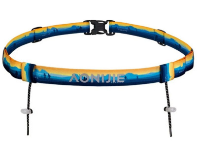 пояс для номера AONIJIE E4436-025 Blue  син/оранж.