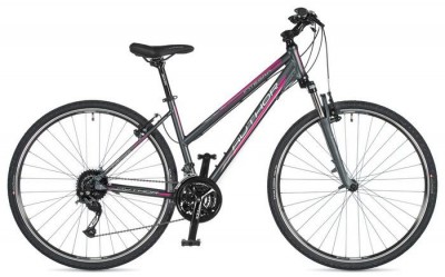 велосипед AUTHOR INTEGRA 28 (20) серый/розовый