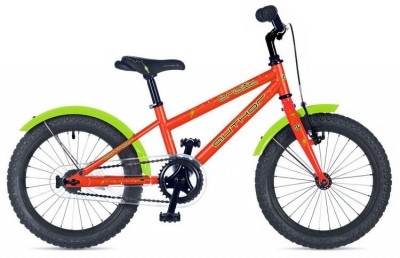 велосипед AUTHOR ORBIT 16  (19) оранжевый/салатовый