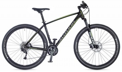 велосипед AUTHOR SPIRIT 29 (19) черный/салатовый/серебро