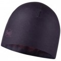 шапка BUFF 130132.639 REVERSIBLE HAERA MAUVE  фиолет/т-син.рис.