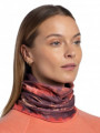 бандана BUFF 134523.653 THERMONET Matewa Garnet  бордо/кирпичн/роз.принт