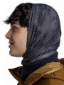 бандана BUFF 132569.937 POLAR Rabey Grey  черн/т-сер.принт/черн.флис PrimaLoft