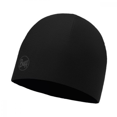 шапка BUFF 118176.999 REVERSIBLE Solid Black  черн.  двусторон.