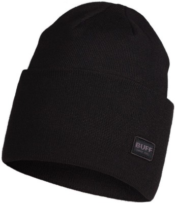 шапка BUFF 126457.999 NIELS BLACK  черн.  флис