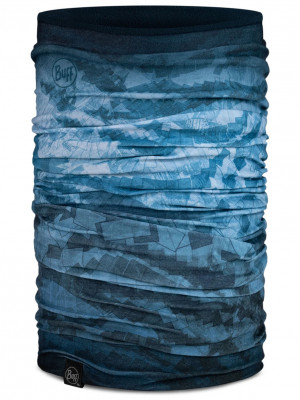 бандана BUFF 132520.707 REVERSIBLE POLAR Sybe Blue  двухстор. т-син/син.принт/т-син.флис