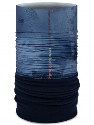бандана BUFF 134571.787 POLAR Ativ Navy  т-син/син.принт/т-син.флис PrimaLoft