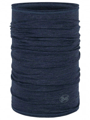 бандана BUFF 113010.779 LW MERINO WOOL Solid Night Blue т-син. 100%шерсть