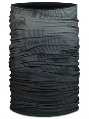 бандана BUFF 132523.901 REVERSIBLE POLAR Ghan Graphite  двухстор. т-сер/сер.принт/т-сер.флис