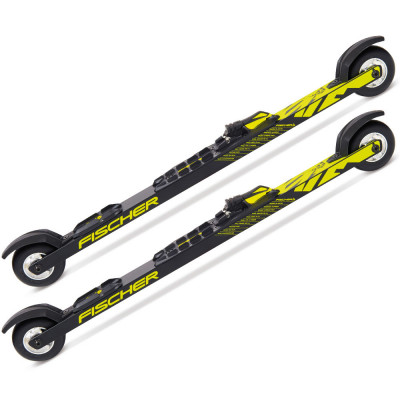 роллеры FISCHER RC5 Skate + крепл.NNN MV02618 ал.рама 590мм  резин.колеса 80x28mm