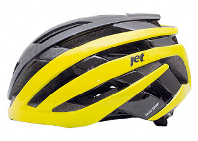 велошлем JET HAWKER Black/Yellow