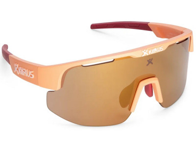 очки KIIRUS SIGMA S 109-03  золот.зерк.+прозр.линзы  узк.бежев.оправа