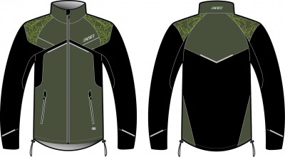 куртка KV+ DAVOS 23V116.7 olive green\black