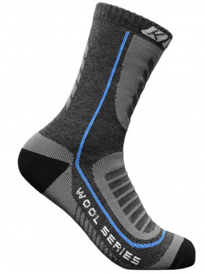носки KV+ NORDIC STEP WOOL 25U21.92 grey/blue