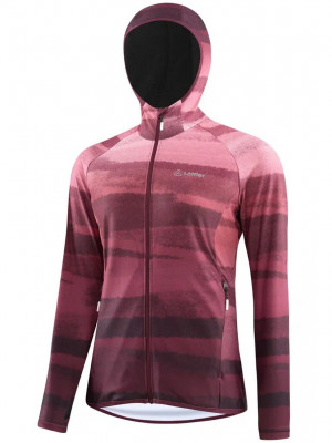 куртка LOFFLER HOODY LUMINA REW W L27279-588 Purpur