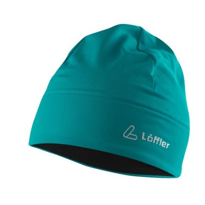 шапка LOFFLER MONO TVL L20539-331  т-зел.  термо-велюр