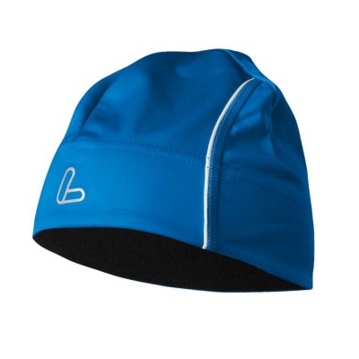 шапка LOFFLER WS TVL L24009-383  син.  термо-велюр