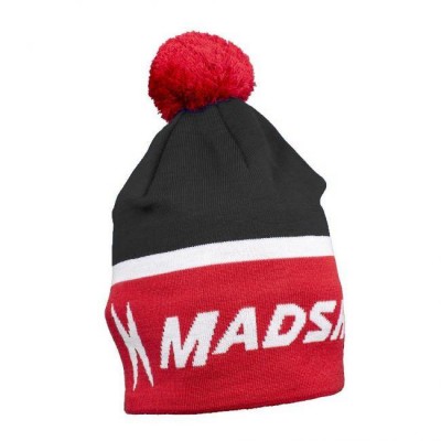 шапка MADSHUS N1951506 RETRO HAT красн/черн.
