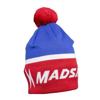 шапка MADSHUS N1951507 RETRO HAT красн/син.