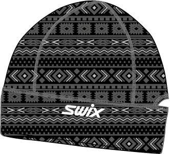 шапка MOAX TISTA PONYTAIL SW46804-10000P с отверст.  черн.с орнам.  полиэстер