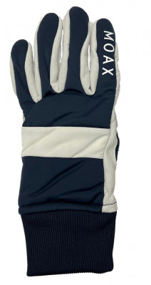 перчатки MOAX CROSS W M0877-75103  т-син/бел.