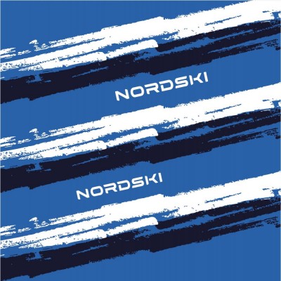 бандана NORDSKI STRIPE DEEP BLUE NSV409236  т-син/син/бел.