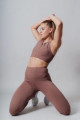 топ-бра NORDSKI TRAINING ZIP W NSW947999 Coffee