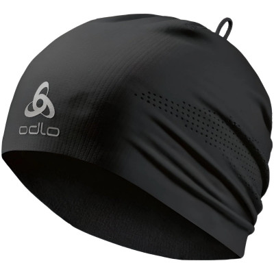 шапка ODLO 772000-15000 MOVE LIGHT  черн.  гоноч.