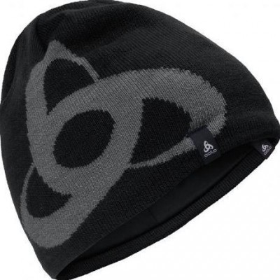 шапка ODLO 777560-60061 CERAMWARM PRO MID GAGE черн/сер.лого