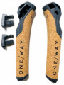 рукоятка ONE WAY CARBON 2.0 MRS GRIP MV OZ80123 16мм  средн. черн. пробк.вставка