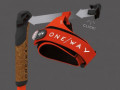 рукоятка ONE WAY CARBON 2.0 MRS GRIP MV OZ80123 16мм  средн. черн. пробк.вставка