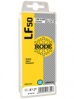 парафин LF RODE LF50-180  низкофтор.  желтый  0°/-3°С  180г