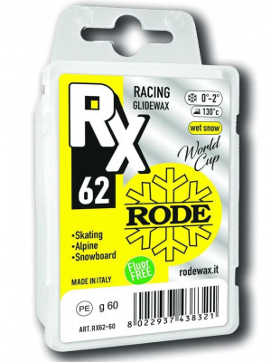 парафин FFR RODE RX62-60 RACING YELLOW желт. 0°/-2°С  60г