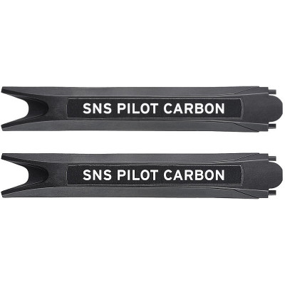 подпятник SNS PILOT CARBON RS SALOMON 368449 узкий черн. (пара)