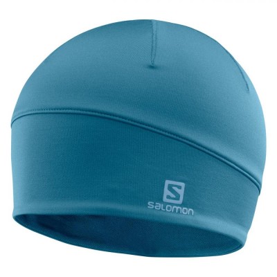 шапка SALOMON ACTIVE BEANIE LC16262  сер-син.