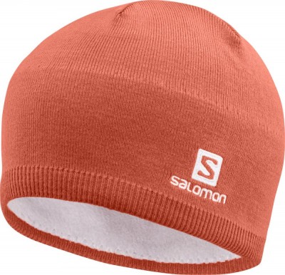 шапка SALOMON BEANIE LC16375  оранж.
