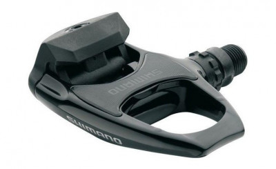 педали SHIMANO PD-R540 шоссе SPD-SL черн.  с шипами  SM-SH11